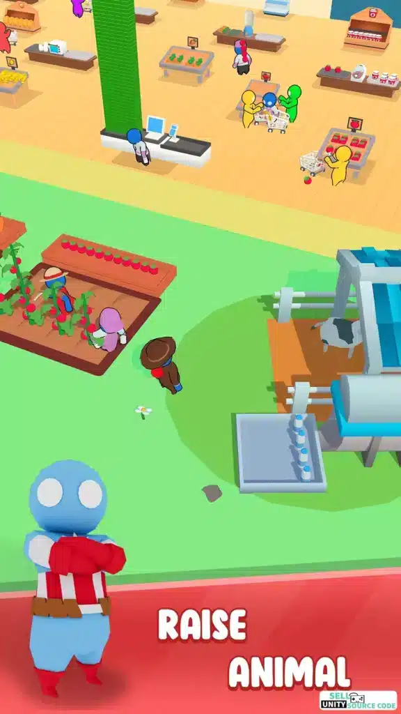 🏪 My Mini Mart – Idle Farm Tycoon | SellUnitySourceCode.com screenshot 4
