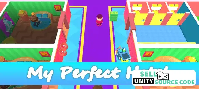 My Perfect Hotel Idle SellUnitySourceCode source code