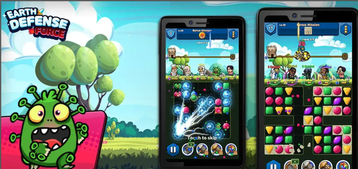 Mystic Guardians | Earth TD - Match3 Puzzle screenshot 4