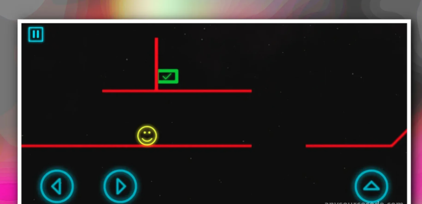 Neon Yellow Ball With AdMob - Unity Source Code screenshot 3
