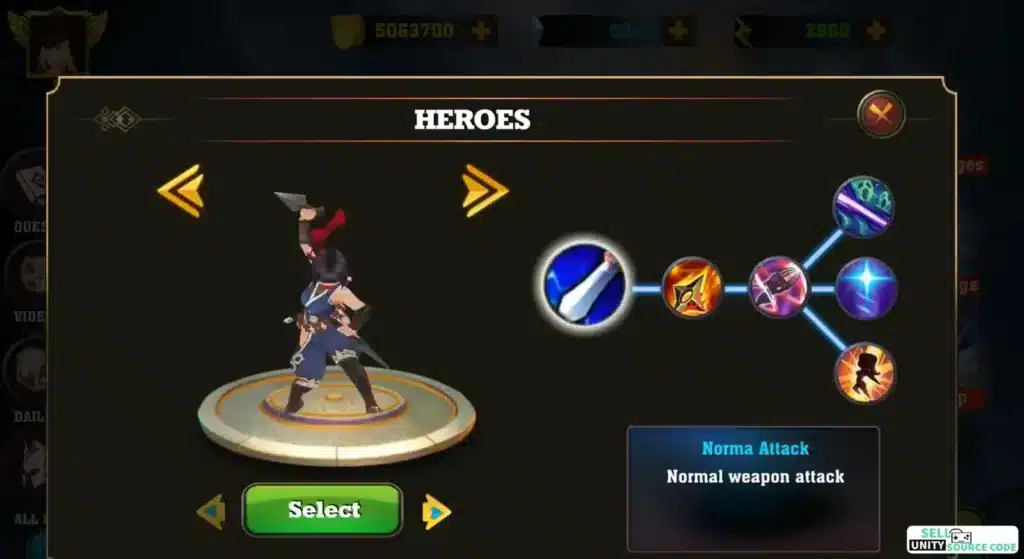  NEW Alliance of Heroes – Epic Legendary Warriors RPG – SellUnitySourceCode.com screenshot 3
