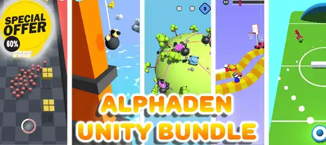 New AlphaDen’s Ultimate Unity Game Bundle – 5 Premium Projects SellUnitySourceCode.com source code