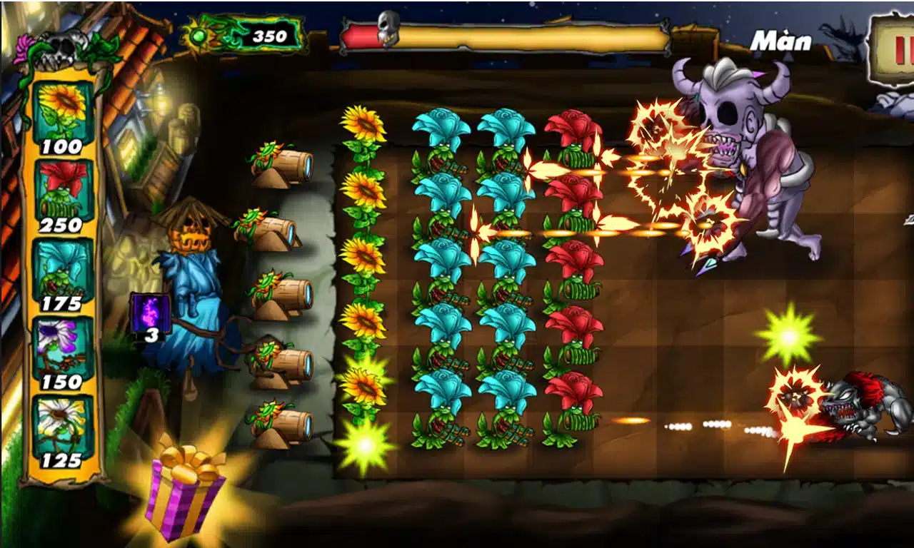New Angry Plants Defense – Garden Battle Strategy Game – SellUnitySourceCode.com screenshot 4