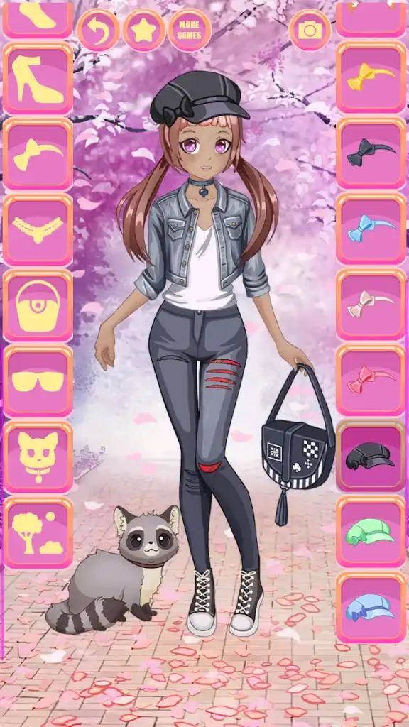 New Anime Kawaii Dress Up – Cute Fashion Girl Game – SellUnitySourceCode.com screenshot 3