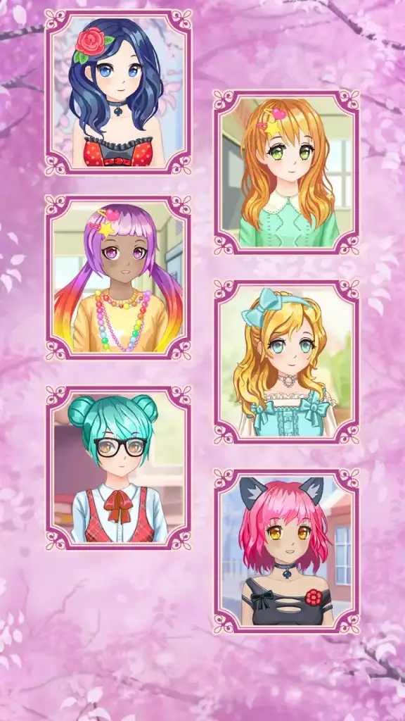 New Anime Kawaii Dress Up – Cute Fashion Girl Game – SellUnitySourceCode.com screenshot 4