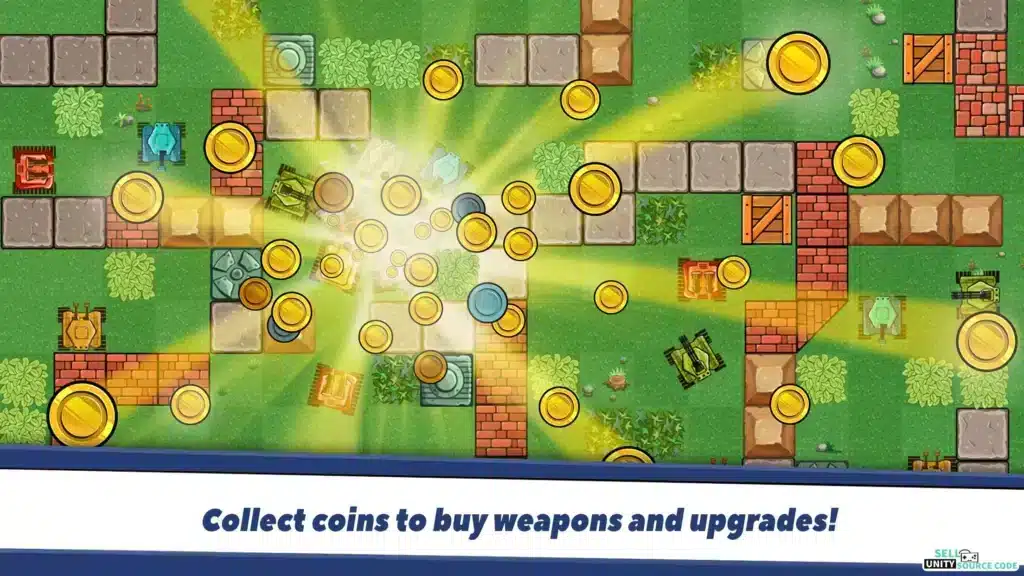 New Awesome Tanks 3D – Battle War Unity Game SellUnitySourceCode.com screenshot 4