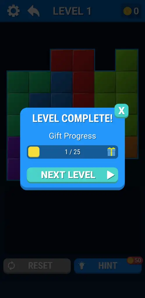 New. Block Escape – Sliding Puzzle Logic Game  SellUnitySourceCode.com screenshot 3