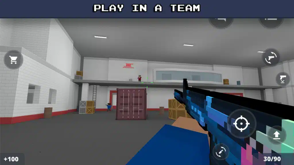 New Block Strike: BS Shooter – 3D FPS Battle Game 2025 Complete Unity Projects - SellUnitySourceCode.com screenshot 5