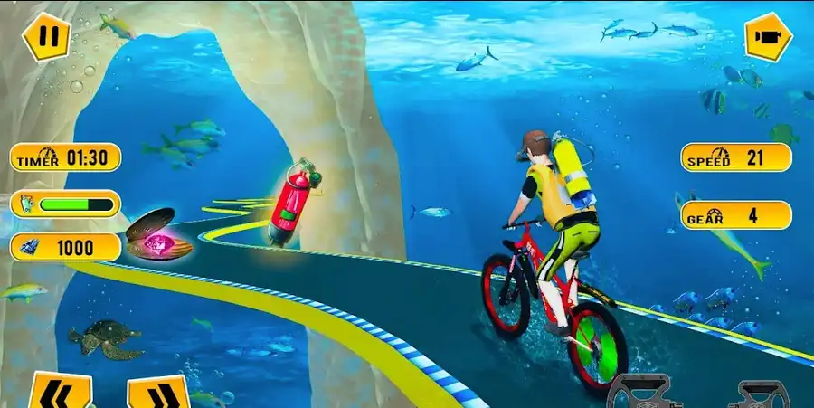 New BMX Stunts Water Racer  SellUnitySourceCode.com screenshot 5