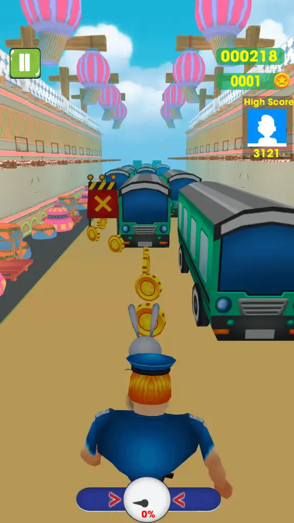 New Bunny Surfer : Runny Bunny 64 Bit SellUnitySourceCode.com screenshot 4