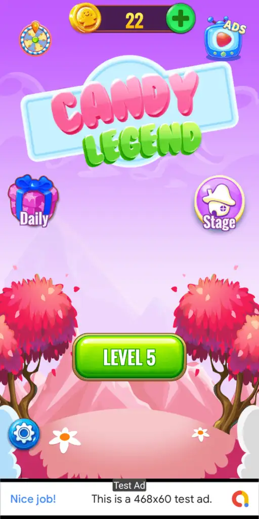 New Candy Legend Match 3 Game Complete Unity Projects - SellUnitySourceCode.com screenshot 5