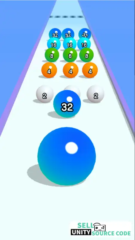  New ULtimate Ball Run 2048: Merge Number SellUnitySourceCode.com screenshot 5