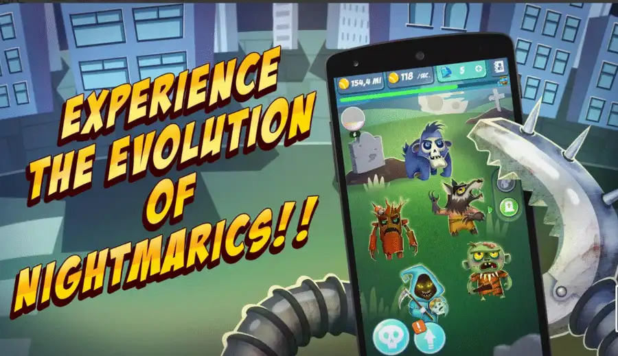 Nightmare Evolution: Undead Idle Clicker screenshot 3