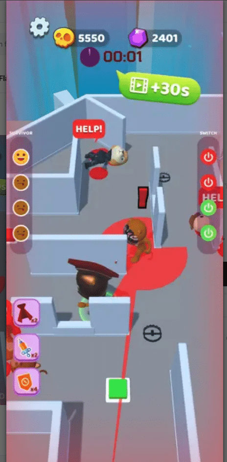 No One Escape! – Survival Stealth Action Game screenshot 3