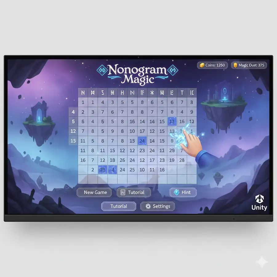 Nonogram Magic  SellUnitySourceCode