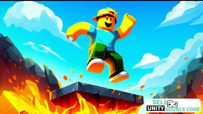 🔥 Obby Lava Challenge – Parkour Adventure (SellUnitySourceCode) screenshot 4