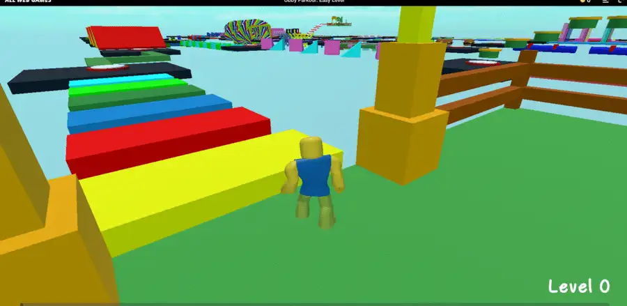 Obby Parkour: Easy Level Sell unity Code source code