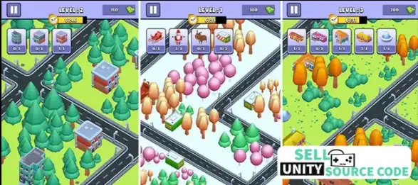 Object Finder & Match 3 SellUnitySourceCode source code