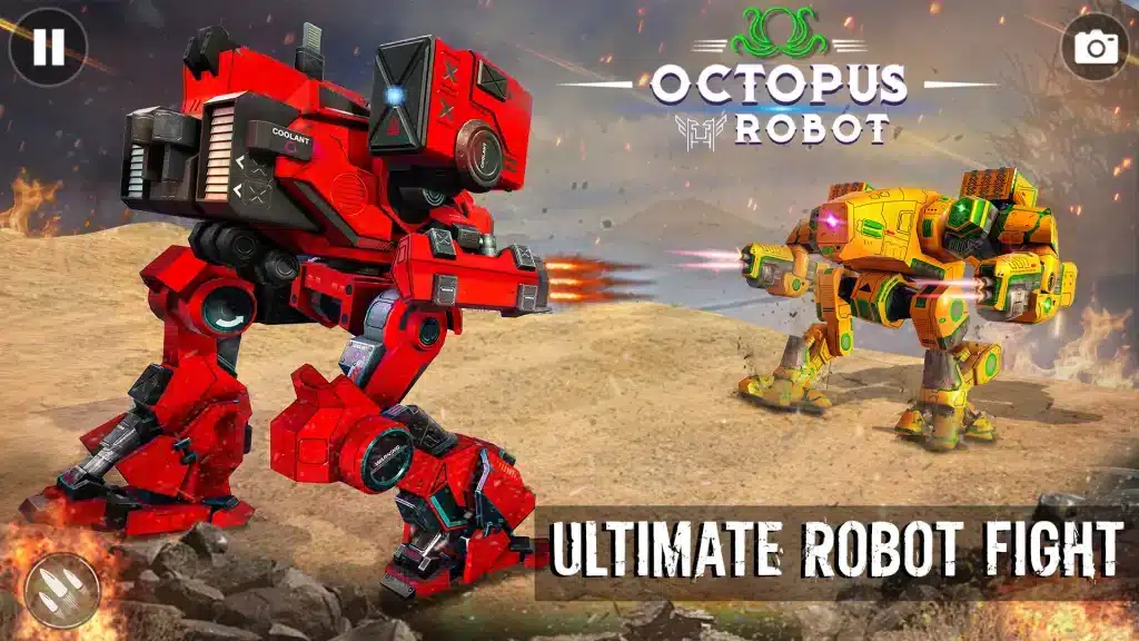 Octopus Robot Car Wala Games SellUnitySourceCode source code