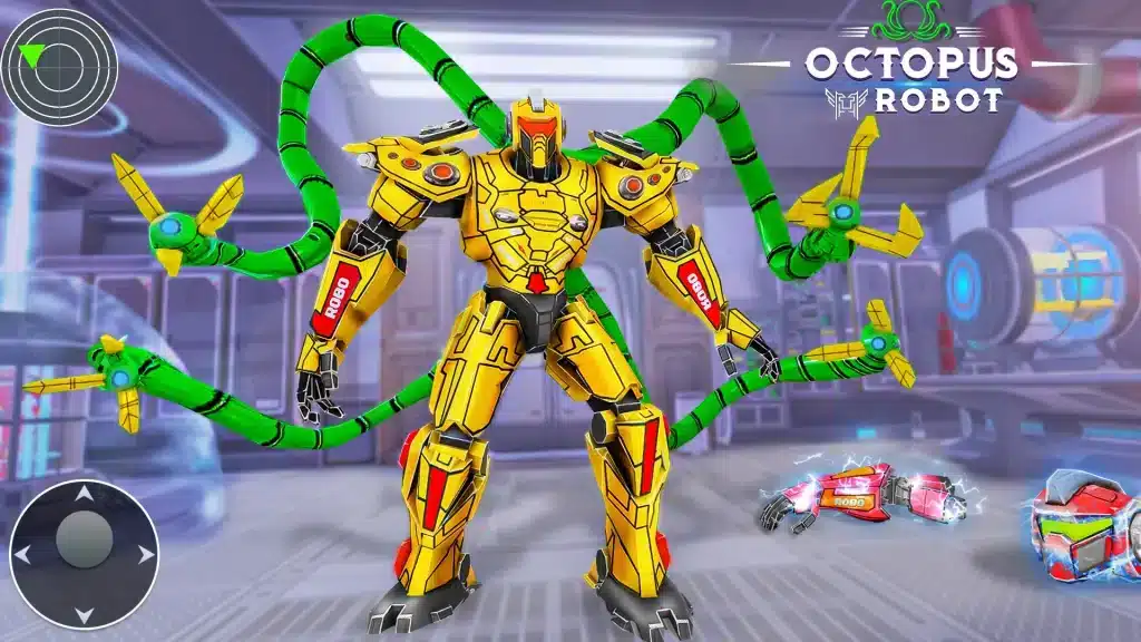 Octopus Robot Car Wala Games SellUnitySourceCode screenshot 5