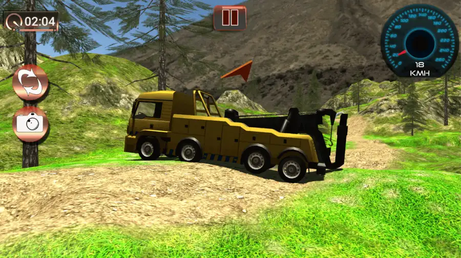 Offroad 6×6 Jeep Driving : Truck Hills Climbing SellUnitySourceCode screenshot 3