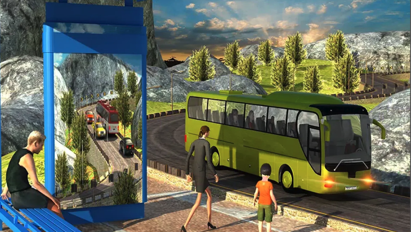 Offroad Bus - Coach Driving 3D screenshot 10