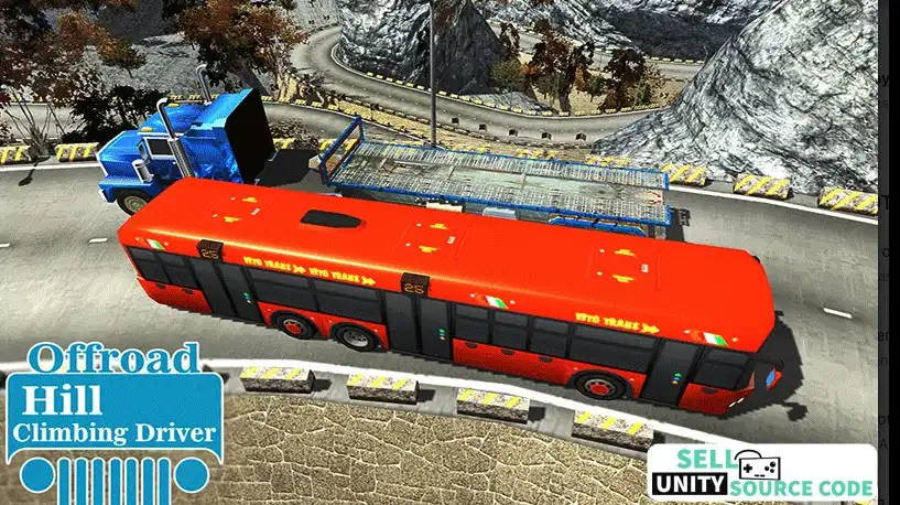 Offroad Hill Climbing Driver SellUnitySourceCode screenshot 2