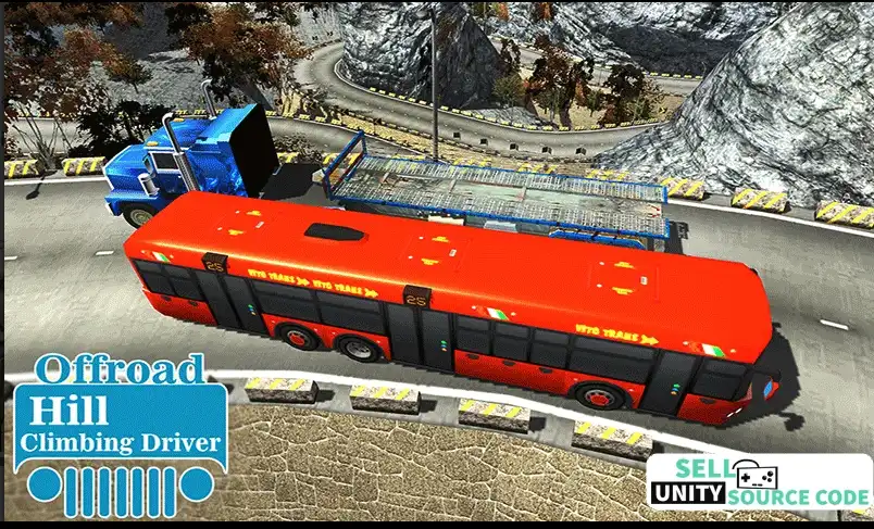 Offroad Hill Climbing Driver SellUnitySourceCode screenshot 4