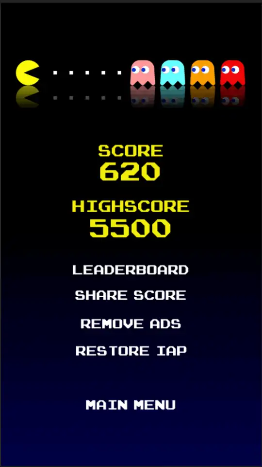 Pacman – iOS/Android SellUnitySourceCode screenshot 4