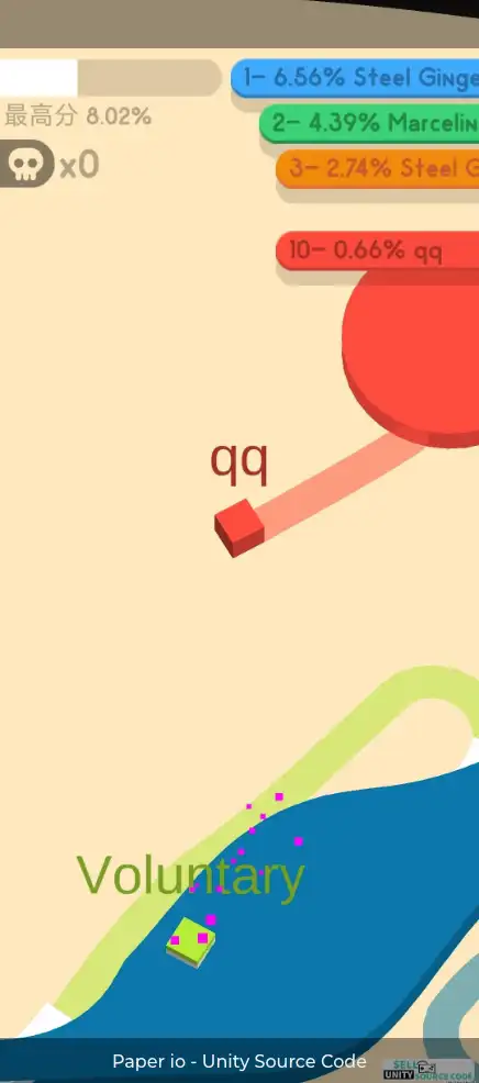 Paper.io SellUnitySourceCode screenshot 4