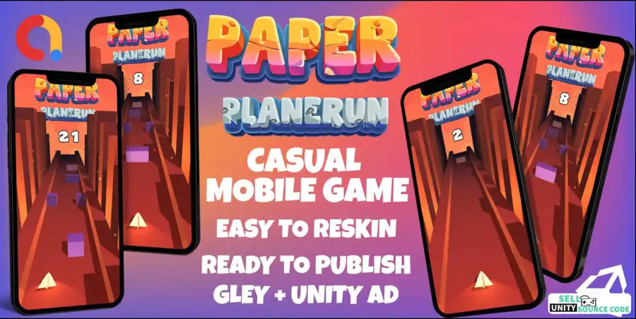 Paper Plane Run - Paper Plane Run - SellUnitySourceCode