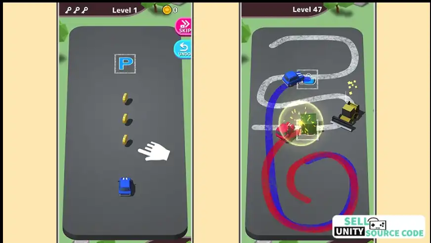 Park Master SellUnitySourceCode screenshot 5