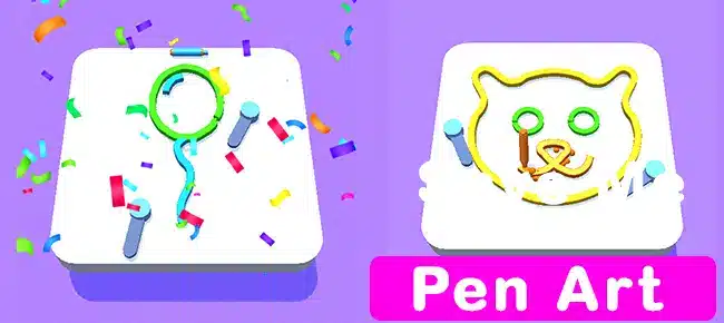 Pen Art – Trending Hyper Casual Game SellUnitySourceCode source code