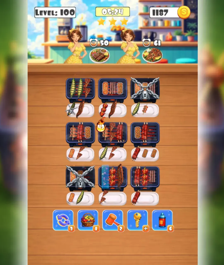 Perfect Skewer Puzzle screenshot 4