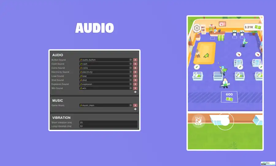 Pet Doctor | Template + Editor SellUnitySourceCode screenshot 5