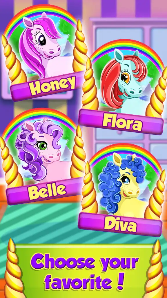 Pet Salon – Pony Care Games SellUnitySourceCode screenshot 3