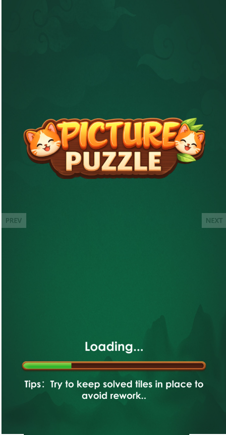 Picture Sliding Puzzle Unity Source Code – Complete Sliding Image Puzzle Game | SellUnitySourceCode.com screenshot 3