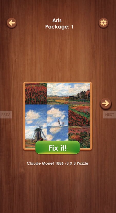 Picture Sliding Puzzle Unity Source Code – Complete Sliding Image Puzzle Game | SellUnitySourceCode.com screenshot 10