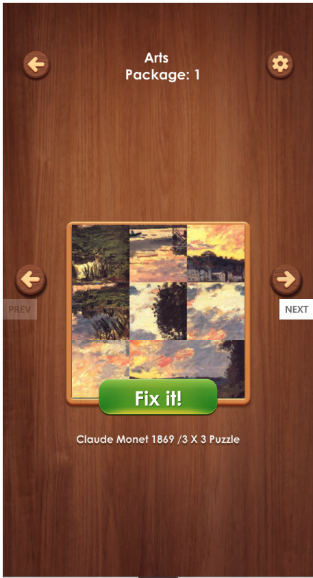 Picture Sliding Puzzle Unity Source Code – Complete Sliding Image Puzzle Game | SellUnitySourceCode.com screenshot 11