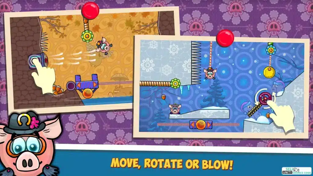 Piggy Wiggy SellUnitySourceCode screenshot 5