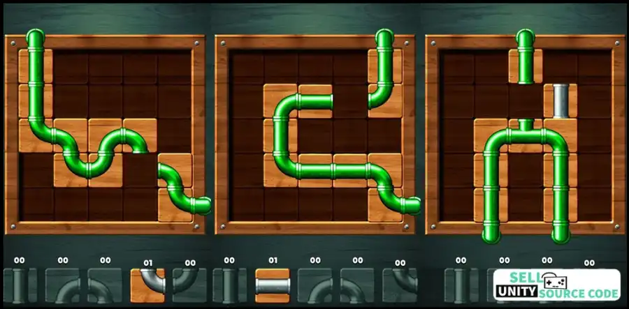 Pipe Puzzler: Flow Master SellUnitySourceCode source code