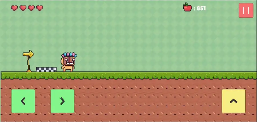 Pixel Adventure – Infinite Pixel Runner Game |SellUnitySourceCode  screenshot 4