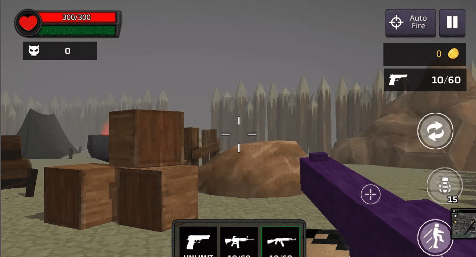Pixel Gunner – 3D Pixel FPS Survival Shooter screenshot 3