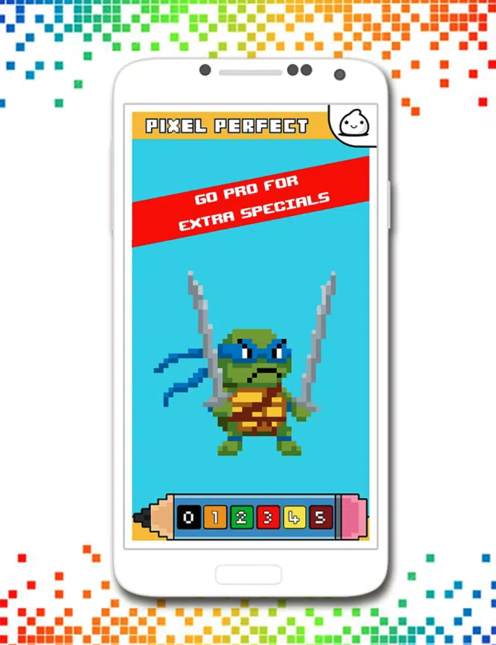 Pixel Perfect Numbers - Coloring Book screenshot 3