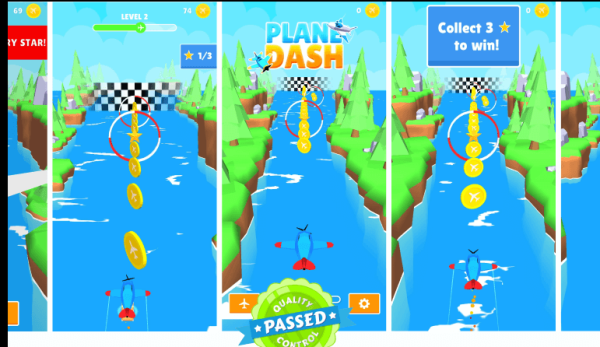 Plane Dash – Unity Hyper Casual Game screenshot 2