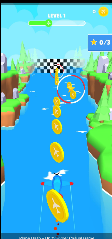 Plane Dash – Unity Hyper Casual Game screenshot 4
