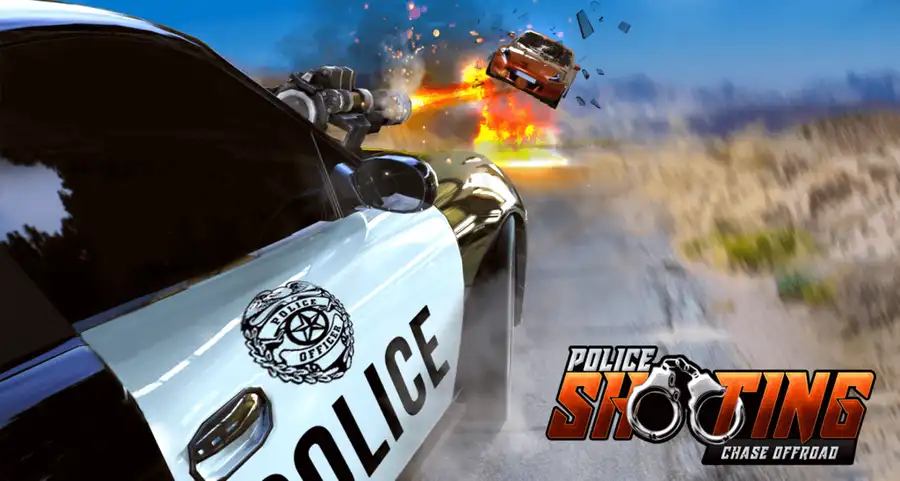 Police Shooting Chase Offroad SellUnitySourceCode source code