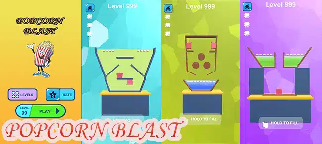 Popcorn Blast SellUnitySourceCode