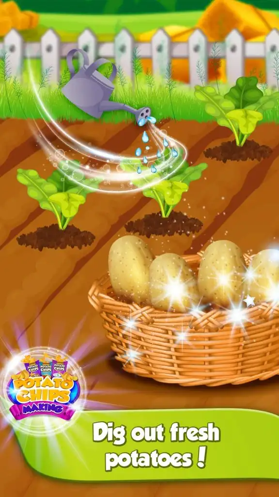Potato Chips Maker Game SellUnitySourceCode screenshot 3