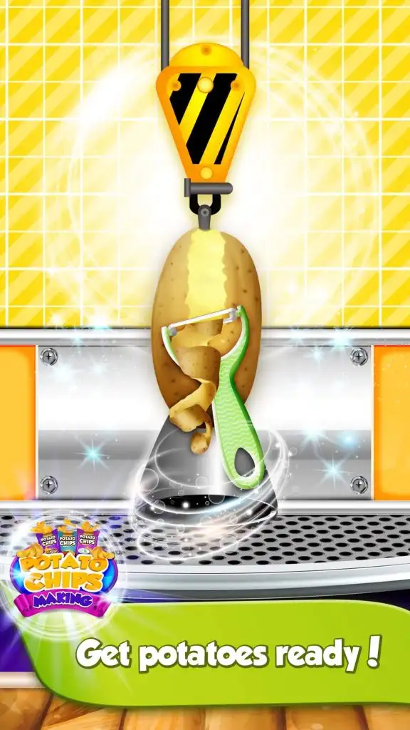 Potato Chips Maker Game SellUnitySourceCode screenshot 4